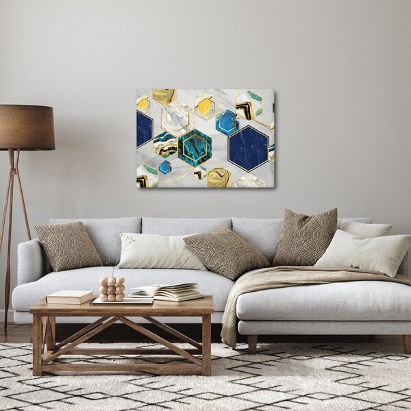 Obraz - Mramorová kompozice (70x50 cm)