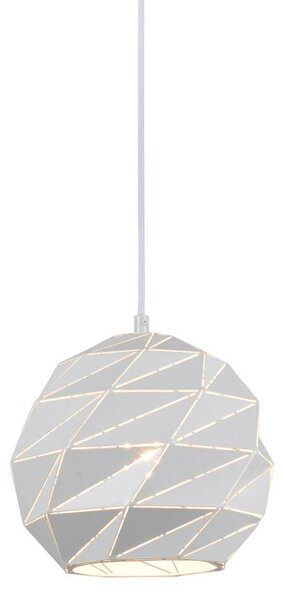 Italux PND-2424-1S-WH závěsné svítidlo Palermo D230mm 1x40W E27 bílá