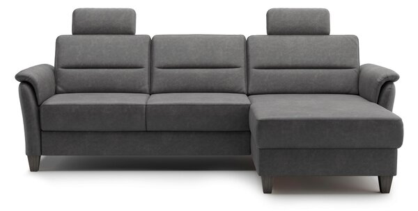 ROHOVÁ SEDAČKA, textil, antracitová Sit & More - Sedací soupravy, Online Only