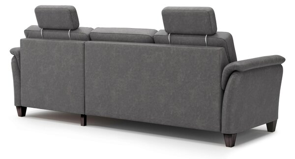 ROHOVÁ SEDAČKA, textil, antracitová Sit & More - Sedací soupravy, Online Only