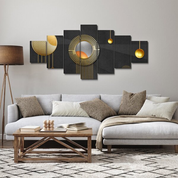 Obraz - Abstrakce (210x100 cm)