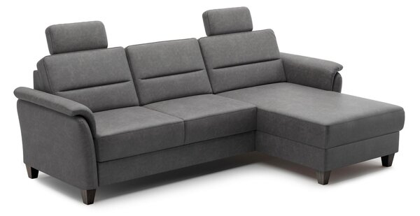 ROHOVÁ SEDAČKA, textil, antracitová Sit & More - Sedací soupravy, Online Only