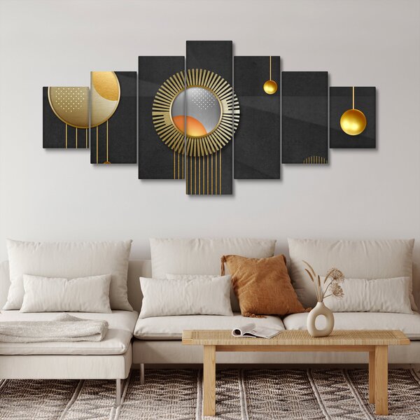 Obraz - Abstrakce (210x100 cm)