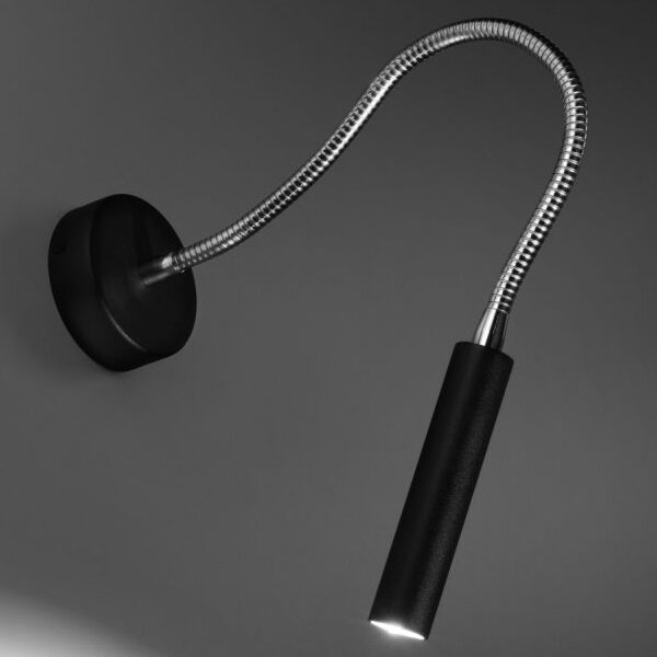 Sollux Lighting Axil nástěnné svítidlo 1x40 W černá SL.0910