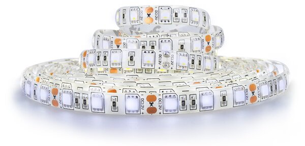 Solight LED světelný pás, 5m, SMD5050 60LED/m, 14,4W/m, IP65, studená bílá WM604