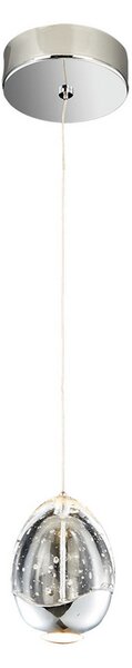 ITALUX PND-22112132-1A-CR Huelto závěsné svítidlo LED D120mm 4,8W/290lm 3000K chrom