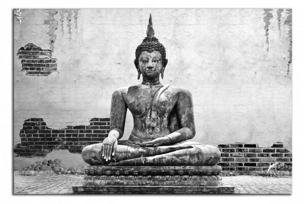 Moderní obraz Budha sedící