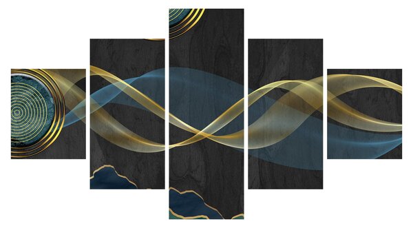 Obraz - Abstrakce (125x70 cm)
