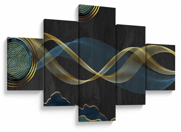 Obraz - Abstrakce (125x70 cm)