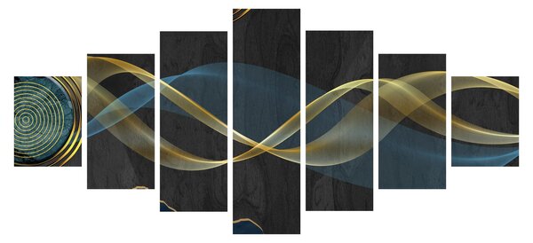 Obraz - Abstrakce (210x100 cm)