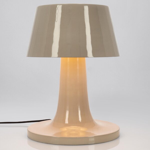 Bizzotto Béžová koková stolní lampa Turner 39 cm