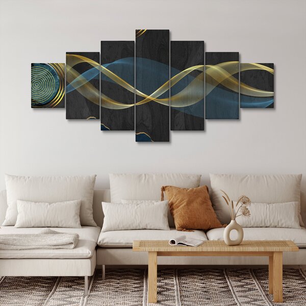 Obraz - Abstrakce (210x100 cm)