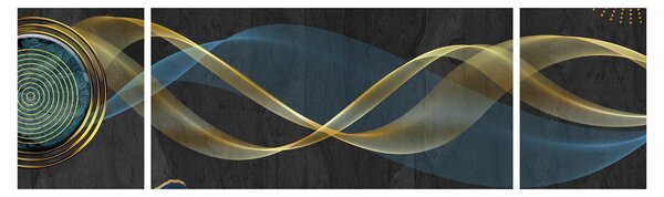 Obraz - Abstrakce (170x50 cm)