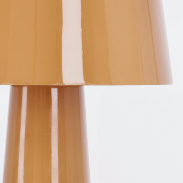 Bizzotto Oranžová koková stolní lampa Turner 39 cm