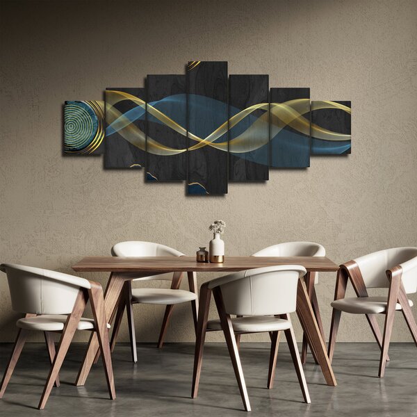 Obraz - Abstrakce (210x100 cm)