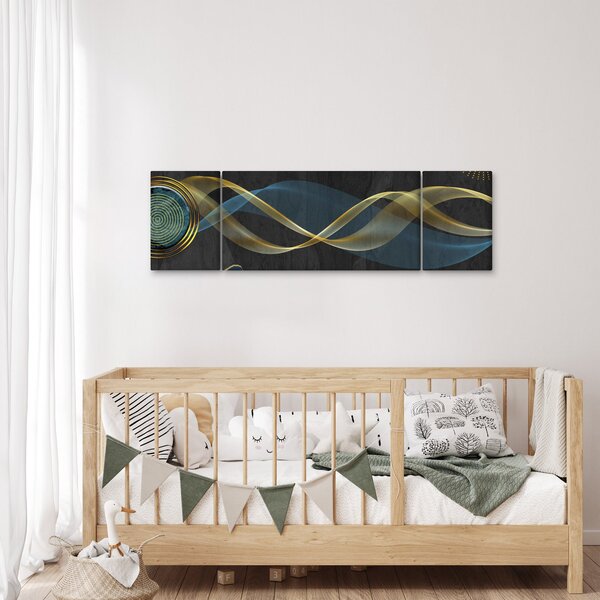 Obraz - Abstrakce (170x50 cm)