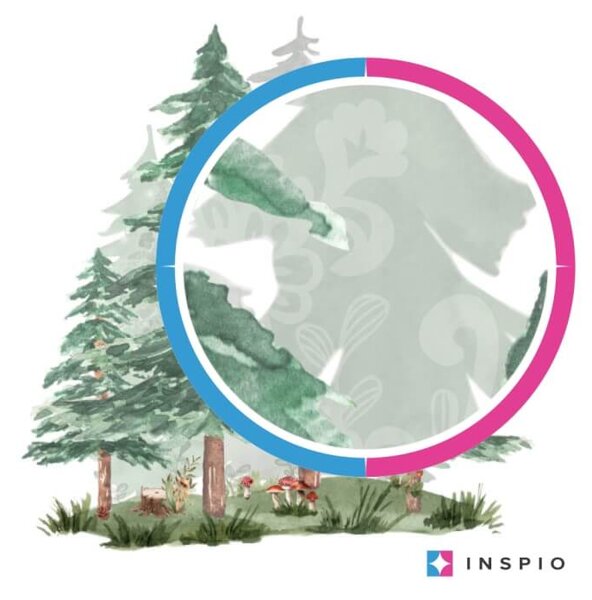 INSPIO-textilní přelepitelná samolepka - Dětské samolepky na zeď - Lesní zvířátka