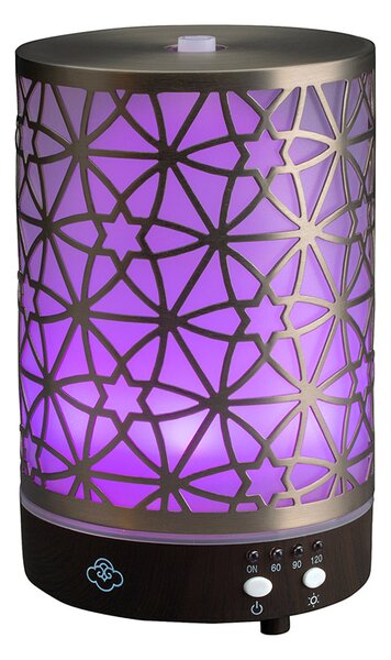 Ultrazvukový aromadifuzér s podsvícením Nexus Silver