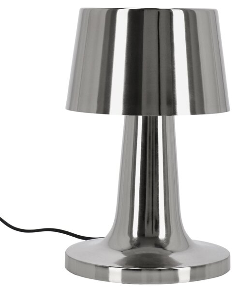 Bizzotto Stříbrná koková stolní lampa Turner 39 cm