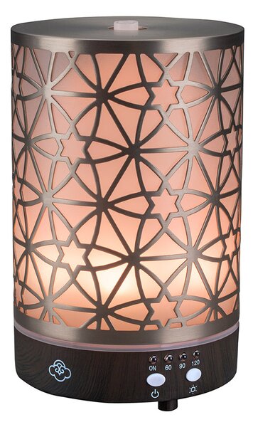 Ultrazvukový aromadifuzér s podsvícením Nexus Silver