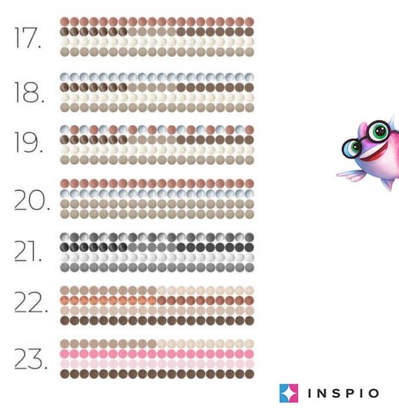 INSPIO-textilní přelepitelná samolepka - Samolepky na zeď - Puntíky v hnědých odstínech