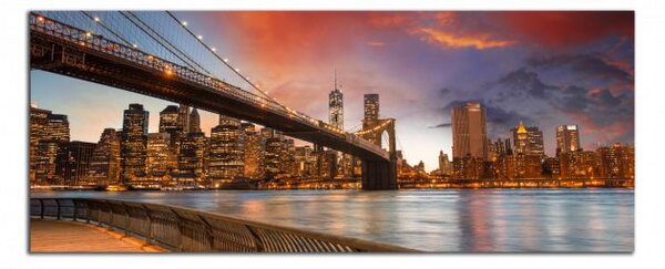Moderní obraz New York v noci