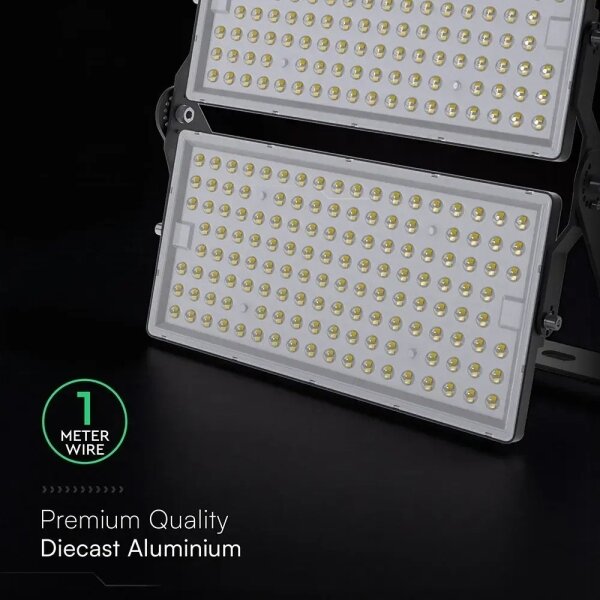 LED Reflektor LED/500W/230V 6500K IP65 šedá
