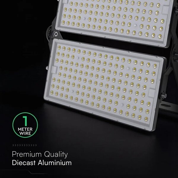 LED Reflektor LED/500W/230V 4000K IP65 šedá