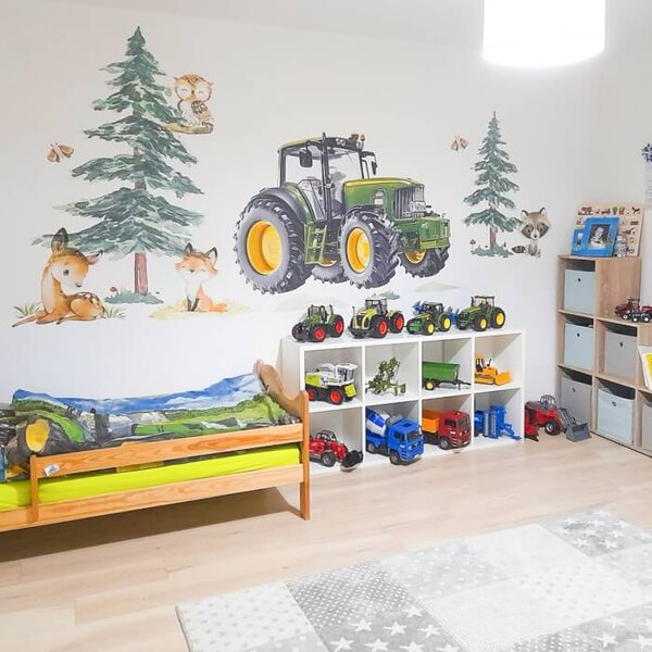 INSPIO-textilní přelepitelná samolepka - Samolepky na zeď - Samolepky stromů