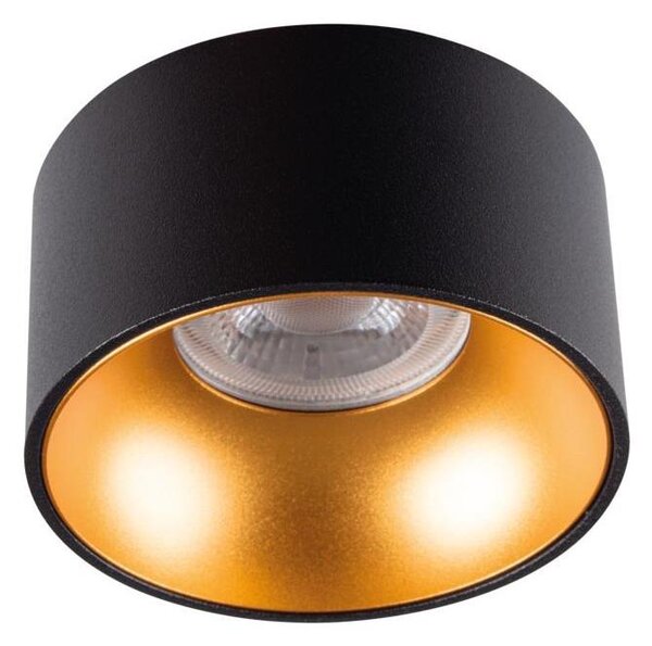 Kanlux 27575 - Podhledové svítidlo MINI RITI 1xGU10/25W/230V černá/zlatá