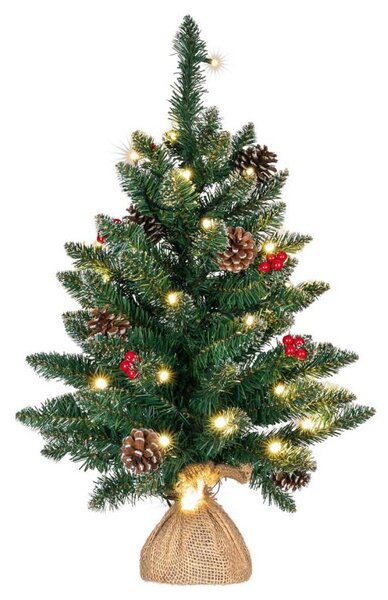 Nexos 65866 Vánoční stromek s osvětlením - 60 cm, 30 LED