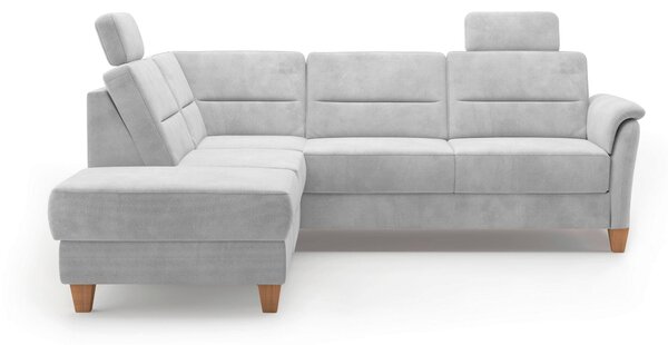 ROHOVÁ SEDAČKA, textil, barvy stříbra Sit & More - Sedací soupravy, Online Only