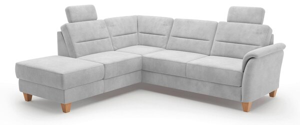 ROHOVÁ SEDAČKA, textil, barvy stříbra Sit & More - Sedací soupravy, Online Only