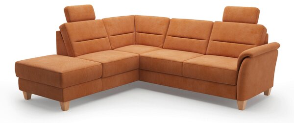 ROHOVÁ SEDAČKA, textil, terracotta Sit & More - Sedací soupravy, Online Only