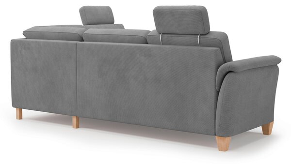 ROHOVÁ SEDAČKA, textil, šedá Sit & More - Sedací soupravy, Online Only