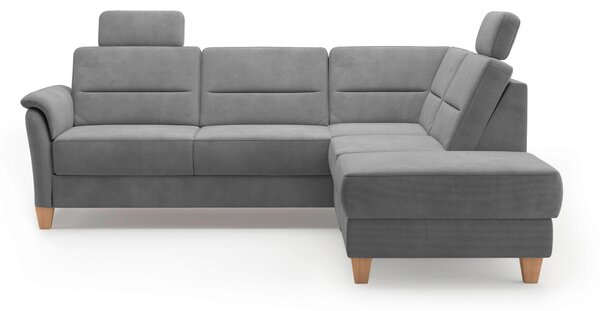 ROHOVÁ SEDAČKA, textil, šedá Sit & More - Sedací soupravy, Online Only