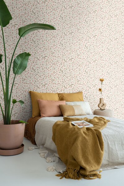 Vliesová tapeta na zeď, větvičky, 139589, Bloom, Esta Home
