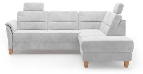 ROHOVÁ SEDAČKA, textil, barvy stříbra Sit & More - Sedací soupravy, Online Only