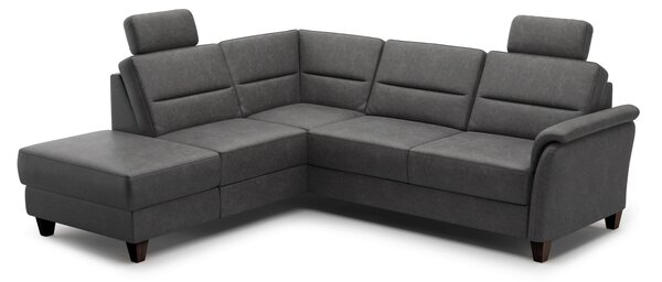 ROHOVÁ SEDAČKA, textil, antracitová Sit & More - Sedací soupravy, Online Only