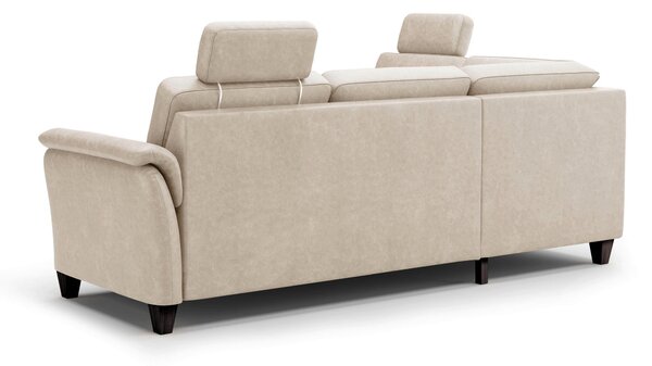 ROHOVÁ SEDAČKA, textil, béžová Sit & More - Sedací soupravy, Online Only