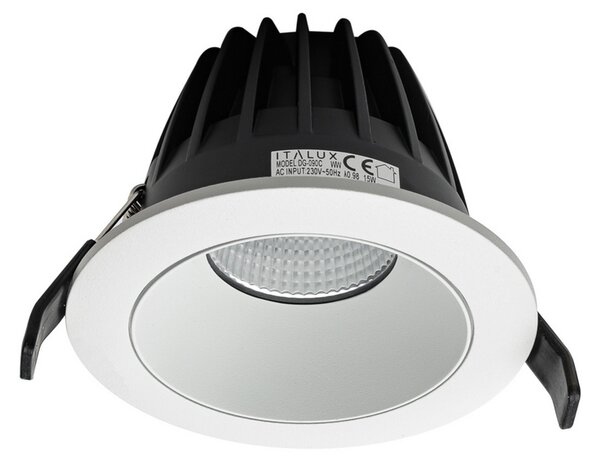 ITALUX DG-090C/WK-NW/50 Rezzo zápustné svítidlo LED D110mm 13W/1200lm 4000K IP54 bílá