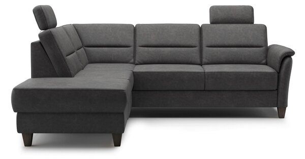 ROHOVÁ SEDAČKA, textil, antracitová Sit & More - Sedací soupravy, Online Only
