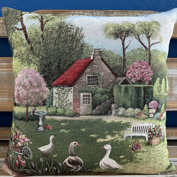 Gobelínový povlak na polštář 42x42 cm Eden 6233 Barva Vícebarevná Rozměry 42x42 cm