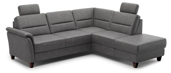 ROHOVÁ SEDAČKA, textil, antracitová Sit & More - Sedací soupravy, Online Only