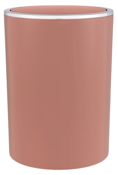 Růžový odpadkový koš Wenko Inca, 5 l