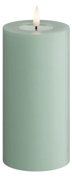 LED svíčka Salvie Green 15 cm