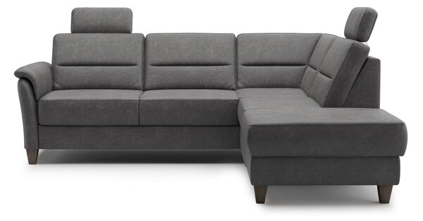 ROHOVÁ SEDAČKA, textil, antracitová Sit & More - Sedací soupravy, Online Only