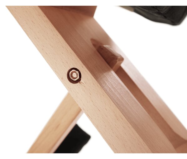 Ergonomická klekačka GROCO – Černá/Látka Buk