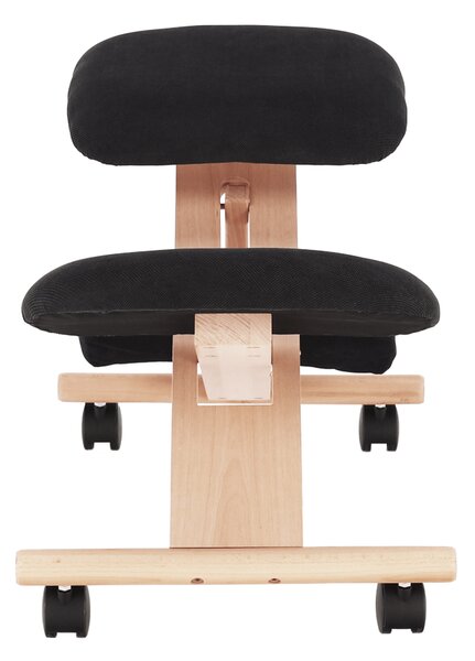 Ergonomická klekačka GROCO – Černá/Látka Buk