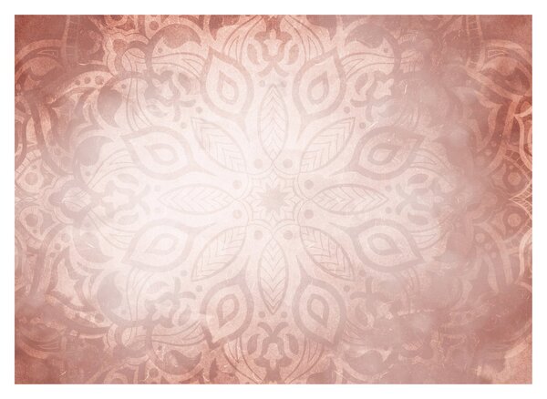 Obraz - Růžová mandala (70x50 cm)